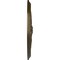 Ekena Millwork Swindon Ceiling Medallion (Fits Canopies up to 2 7/8"), Hand-Painted Brass, 16 7/8"OD x 1 1/2"P CM16SWBRS - alternate 2